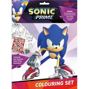 Coloring Kids Licensing Sonic Prime