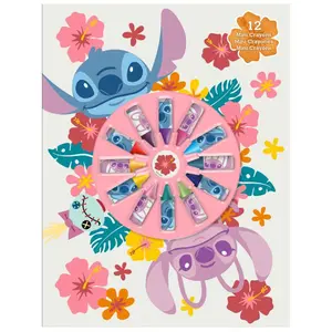 Notebook with Mini Crayons Kids Licensing Disney Stitch
