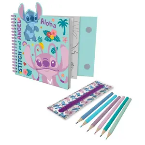 Activity Notebook with Case Kids Licensing Disney Stitch image-1