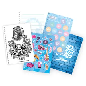 Notebook Kids Licensing Wow Generation Singer Emma image-1