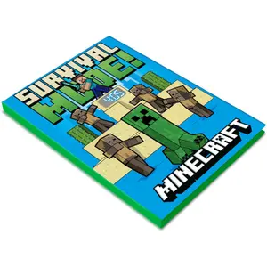 LED Clock Notebook Kids Licensing Minecraft image-2