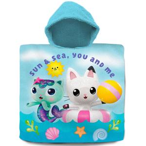 Bawełniane poncho dla dzieci Kids Licensing Gabbys Dollhouse