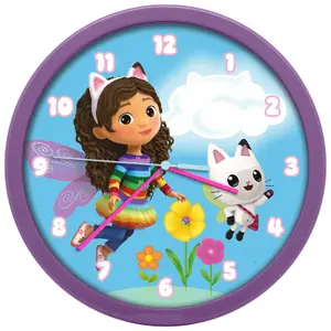 Horloge murale enfant Kids Licensing Gabbys Dollhouse image-0