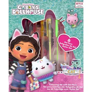 Skriftykke og gelpenne Kids Licensing Gabbys Dollhouse image-2