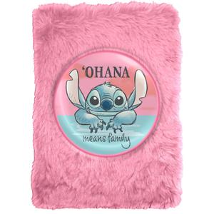 8435507884433-girl-s-plush-notepad-kids-licensing-disney-stitch-pink-15x21x2-5-cm