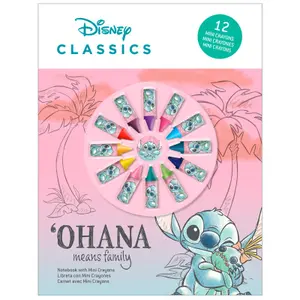 Notatnik i kredki dla dzieci Kids Licensing Disney Stitch (x13) image-0