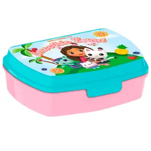Lunchbox en set van aluminium flessen Kids Licensing Gabbys Dollhouse (x2)
