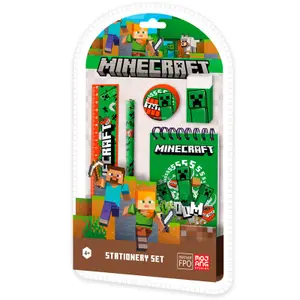 Box för brevpapper Kids Licensing Minecraft (x5) image-0