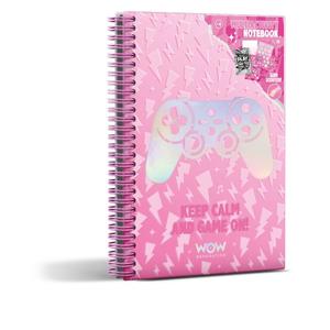 8435507891318-bloc-notes-kids-licensing-wow-generation-gamer-valentina-rose-15x21-cm