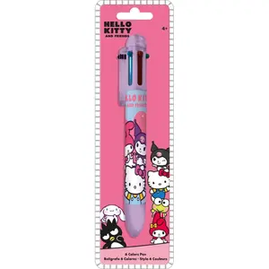 Caneta 6 cores Kids Licensing Hello Kitty and Friends (x12) image-1