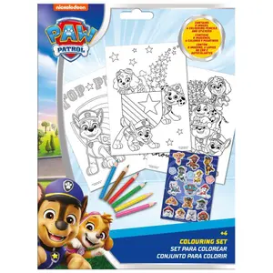 Sticker colouring Kids Licensing Paw Patrol