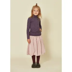 Jersey de cuello alto de algodón para niña Kids on the Moon Berries And Hearts image-1