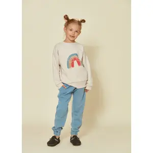 Μπλούζα φούτερ για μωρά Kids on the Moon Rainbow image-2