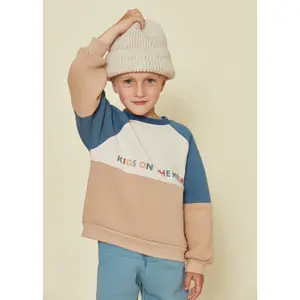 Φόρμα με κουκούλα για μωρό αγόρι Kids on the Moon Raglan image-1