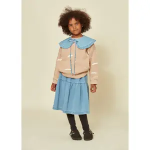 Gonna in denim per bambina Kids on the Moon image-3