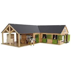 Brinquedo de equitação - estábulo com 3 baias e arrecadação Kidsglobe image-1