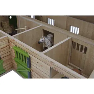 Brinquedo de equitação - estábulo com 3 baias e arrecadação Kidsglobe image-4