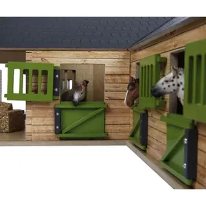Brinquedo de equitação - estábulo com 3 baias e arrecadação Kidsglobe image-5