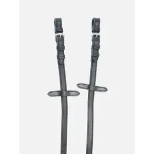 Zügel für Pferde Leder Kieffer Ultrasoft Economy with chrome buckles image-1