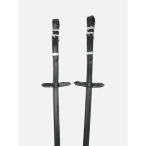 Σχοινιά για άλογο Kieffer Vera chrome buckles and loops image-1