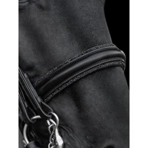 Wędzidło jeździeckie z kwadratowymi chromowanymi pętelkami Kieffer Grace image-6