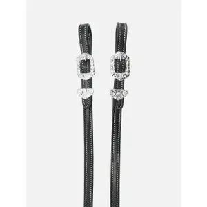 Δέσιμο αλόγου από δέρμα Kieffer Isabella w.silver col.fittings image-1