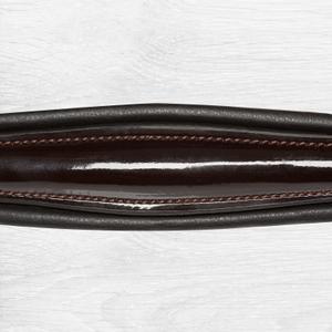 Double bridle Kieffer Paris with square brass buckles image-1