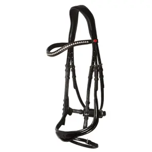 Gecombineerd hoofdstel met neusriem Kieffer Ultrasoft® Amy Shine image-0