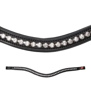 Gecombineerd hoofdstel met neusriem Kieffer Ultrasoft® Amy Shine image-3