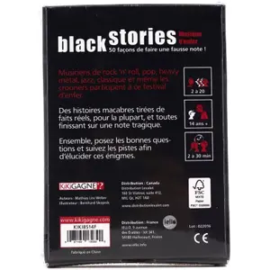 Board games KikiGagne Black Stories : Science Fiction image-0