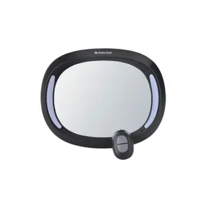 Baby car LED rearview mirror Kikkaboo image-0