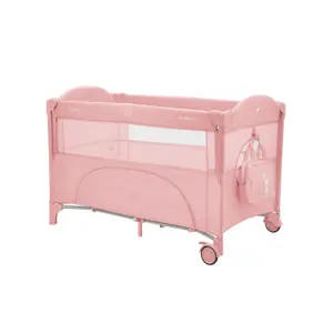 Cama de viagem para bebé 2 níveis Kikkaboo Milky Way 2023 image-2