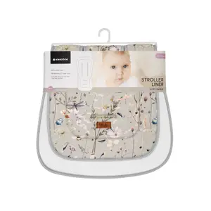 Breathable stroller liner Kikkaboo Dreamy Fields image-2