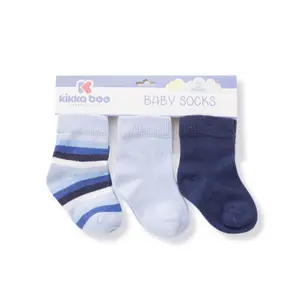 Striped baby socks Kikkaboo (x3) image-0