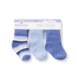 Striped baby socks Kikkaboo (x3) image-0