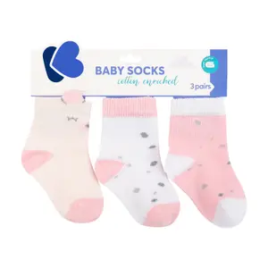 Baby socks Kikkaboo Bear With Me (x3) image-0
