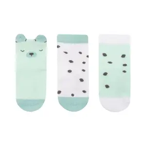 Baby socks Kikkaboo Bear With Me (x3) image-1