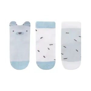 Baby socks Kikkaboo Bear With Me (x3) image-1