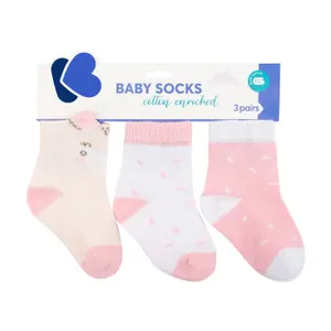 Baby socks Kikkaboo Hippo Dreams (x3) image-0