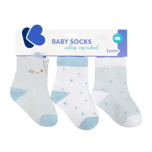 Baby socks Kikkaboo Little Fox (x3) image-0