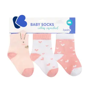 Baby socks Kikkaboo Rabbits in Love (x3) image-0