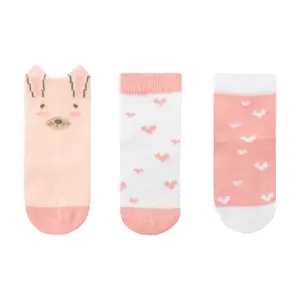 Baby socks Kikkaboo Rabbits in Love (x3) image-1