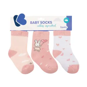 Baby socks Kikkaboo Rabbits in Love (x3) image-0