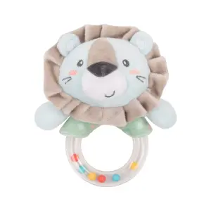Soft toy rattle Kikkaboo Jungle King image-0