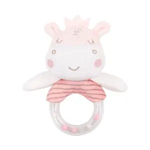 Soft toy rattle Kikkaboo Hippo Dreams image-0