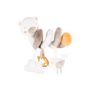 Spiral horizontal plush toy Kikkaboo My Teddy image-0