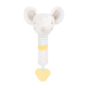 Teething ring with pacifier Kikkaboo Joyful Mice image-0