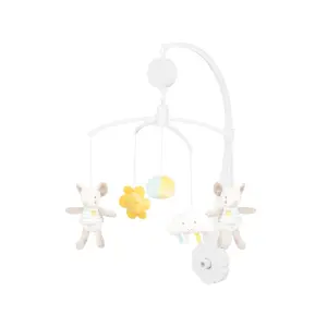 Musical mobile soft toy Kikkaboo Joyful Mice (x12) image-0