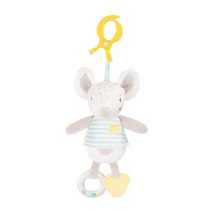 Soft toy with teething ring Kikkaboo Joyful Mice image-0