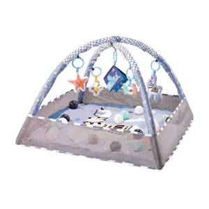 Play mat with 18 balls Kikkaboo Happy Lama image-0